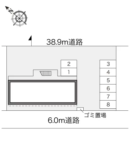 横浜市都筑区富士見が丘 月極駐車場